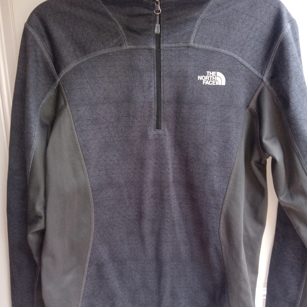 4/$10 The North Face Navy Blue Performance Pullover 1/4 Zip Men's Small